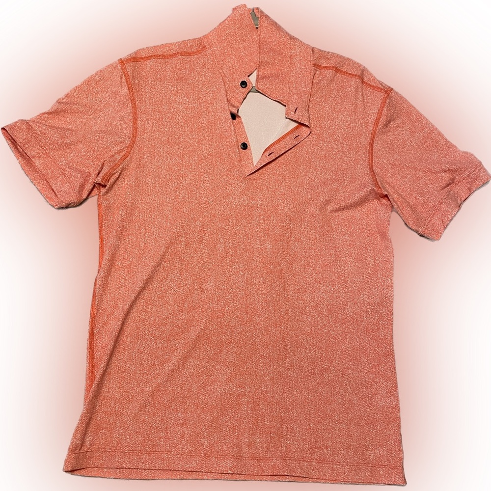 Lululemon Men’s Propel Polo - Medium - Orange